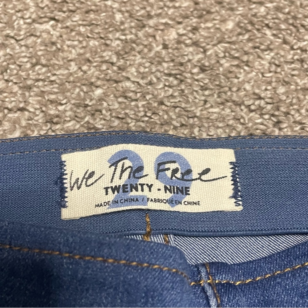 Women’s We the Free Penny Pull On Flare Jeans Size 29 - Picture 5 of 5